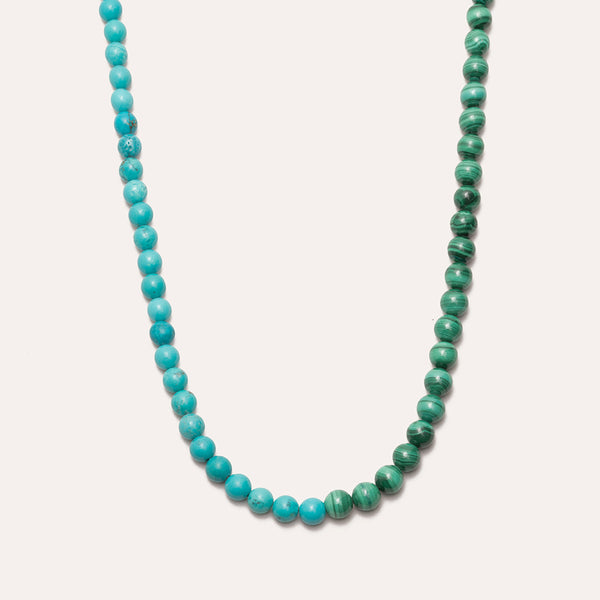 Forest Turquoise Malachite Necklace