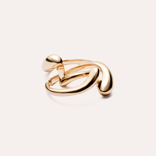 Double Resilience Vermeil Rings in 14kt Gold Over Sterling Silver
