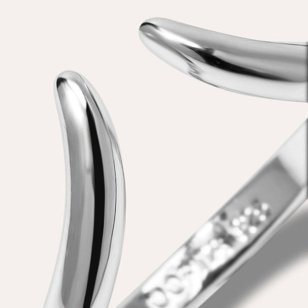 Silver Horn Ring - JOOPITA